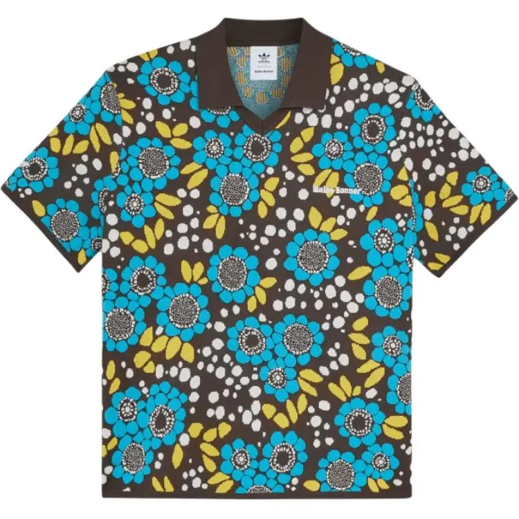 Adidas Originals x WALES BONNER Polo Shirt Men's Multicolor