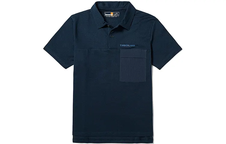 Timberland Polo Shirt Men's Dark Sapphire