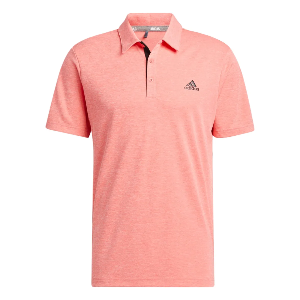 Adidas Polo Shirts Men's Pink Polo Collar Moderate