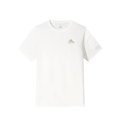 Anta Outdoor Collection T Shirt Men's Ivory White