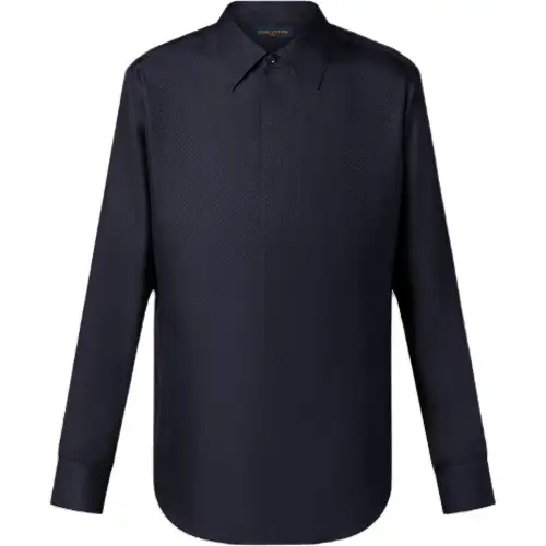 LOUIS VUITTON Shirt Men's Marine Blue