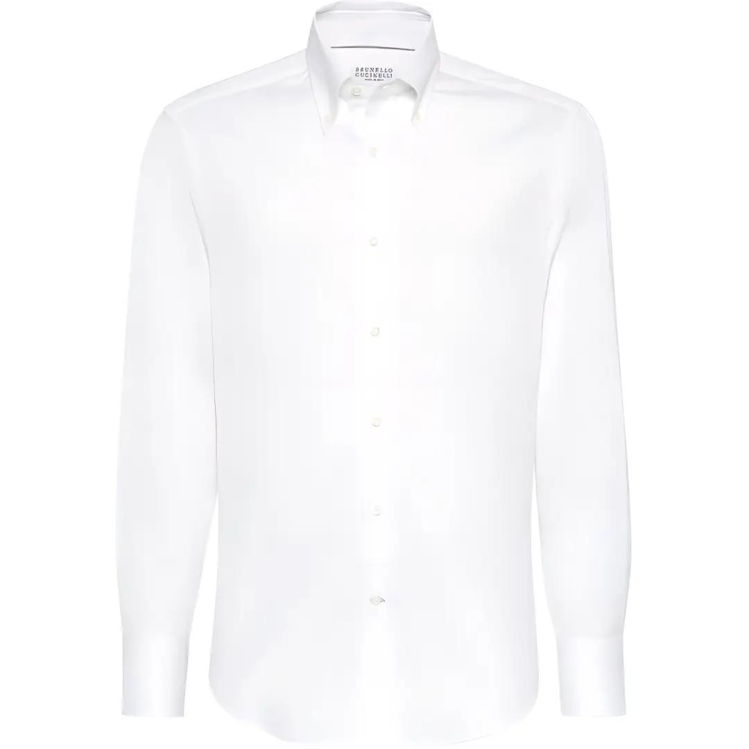 Brunello Cucinelli Button Up Long Sleeved Shirt
