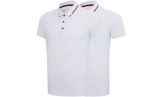 Li Ning Sports Lifestyle Collection Training Collection Polo Shirt Men's White