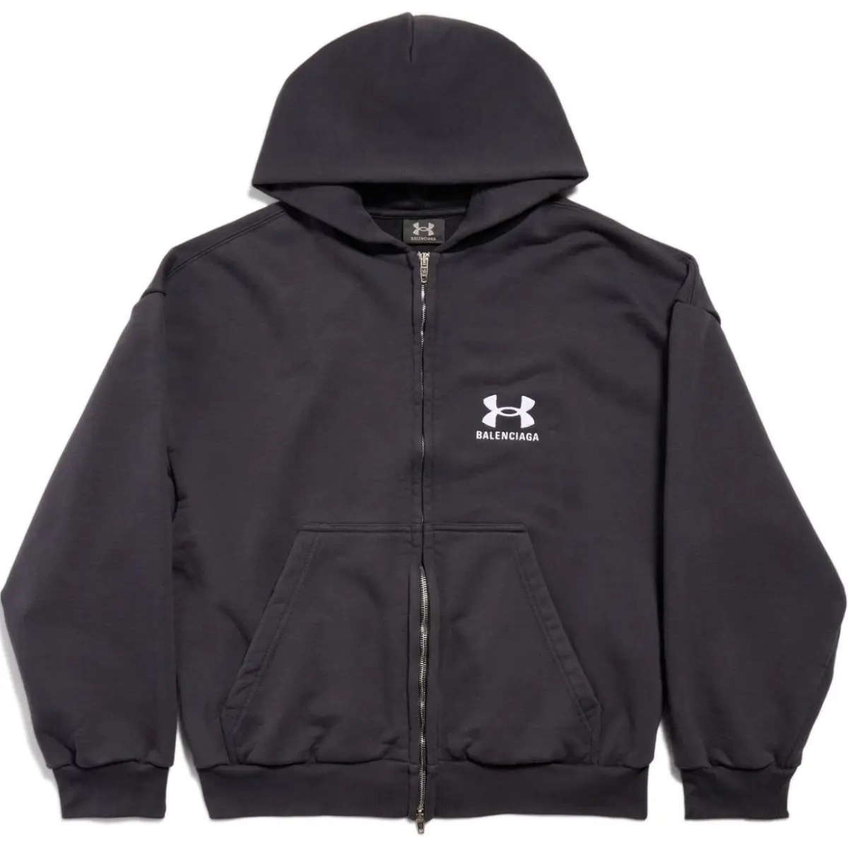 Balenciaga x Under Armour FW24 Sweatshirt Regular Fit Unisex Black