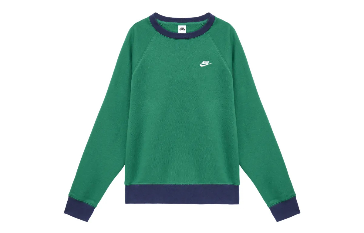 Nike Sweatshirts Men's Green Crew Neck Thin Other