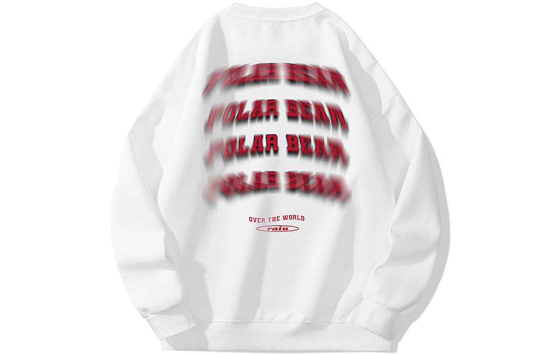 POLAR BEAR Sweatshirts Unisex Crew Neck Moderate Heavyweight