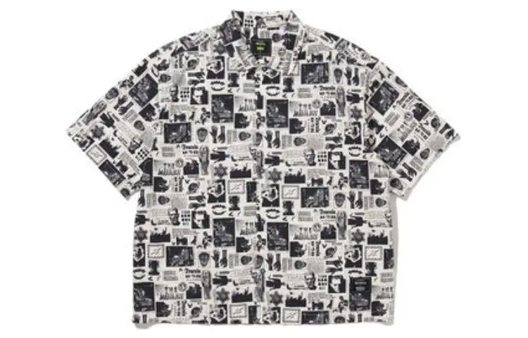 Levi's Shirt Unisex Black White