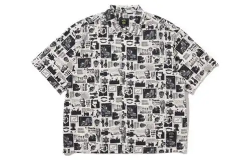 Levi's Shirt Unisex Black White
