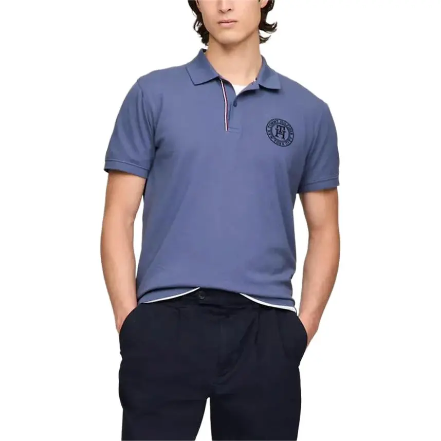 Tommy Hilfiger Polo Shirt Men's Haze Blue