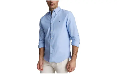 Tommy Hilfiger Shirt Men's Light Blue
