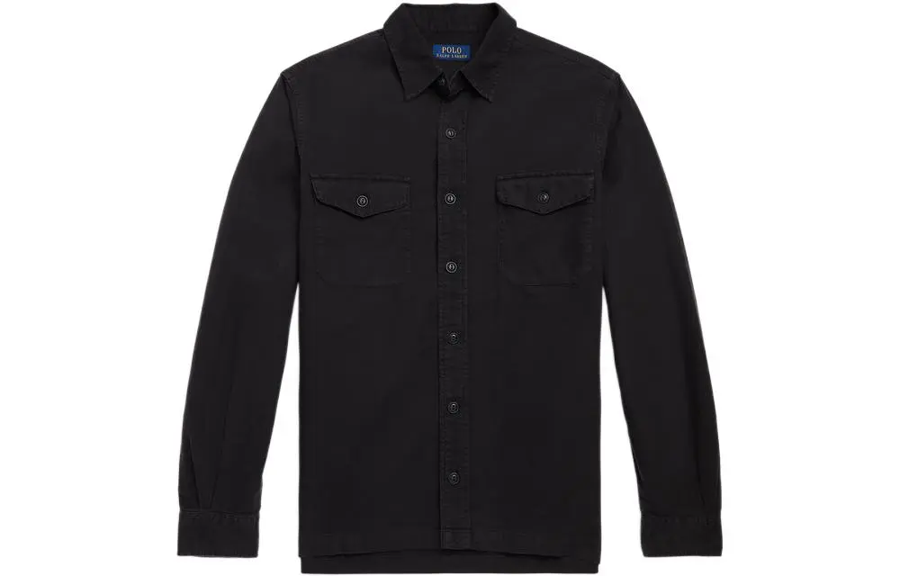 Polo Ralph Lauren FW22 Shirt Classic Version Men's Black