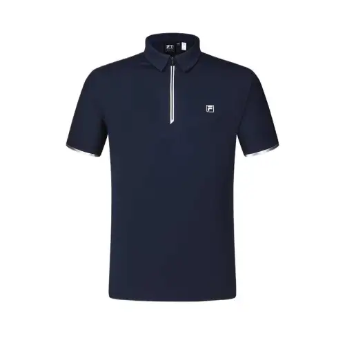 FILA Golf Polo Shirt Men's Tide Blue