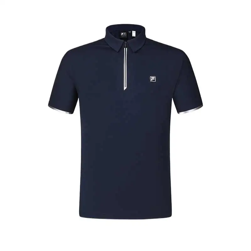 FILA Golf Polo Shirt Men's Tide Blue