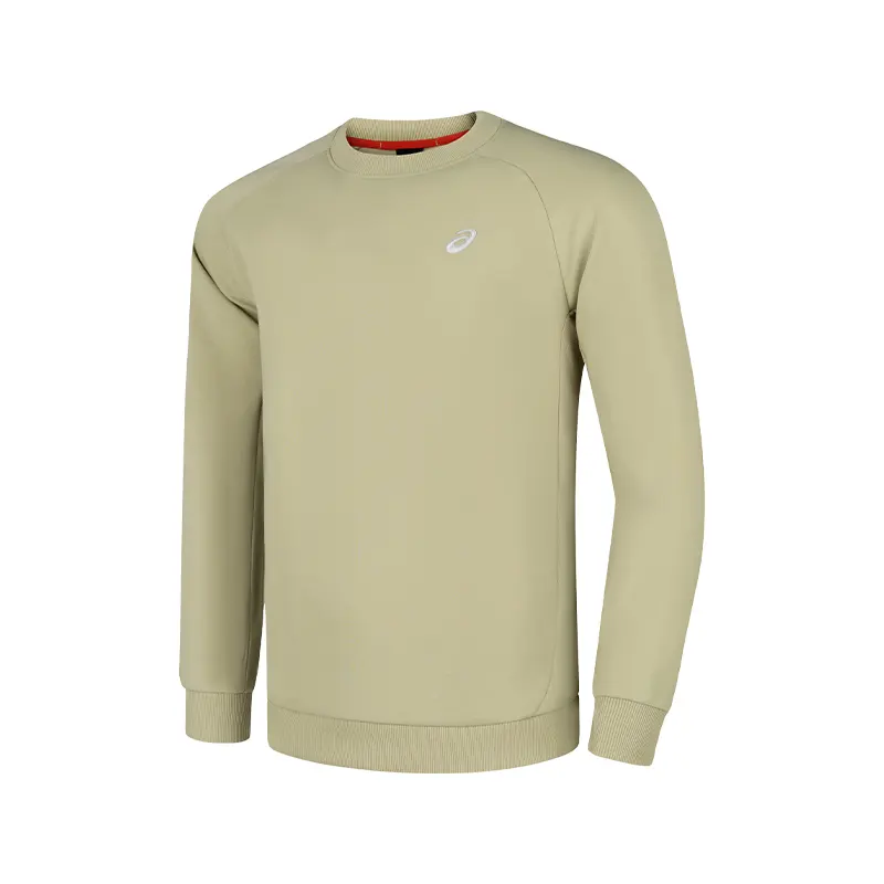 ASICS Men's Running Sweatshirt Men's Khaki