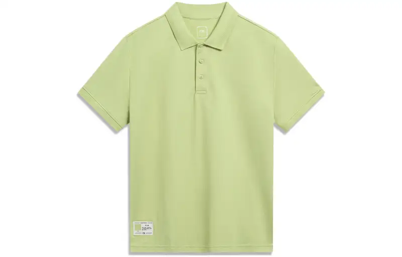 Li Ning China Color Series Polo Shirt Men's Bamboo Green