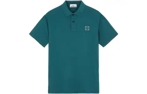 STONE ISLAND Polo Shirt Men's Dark Green