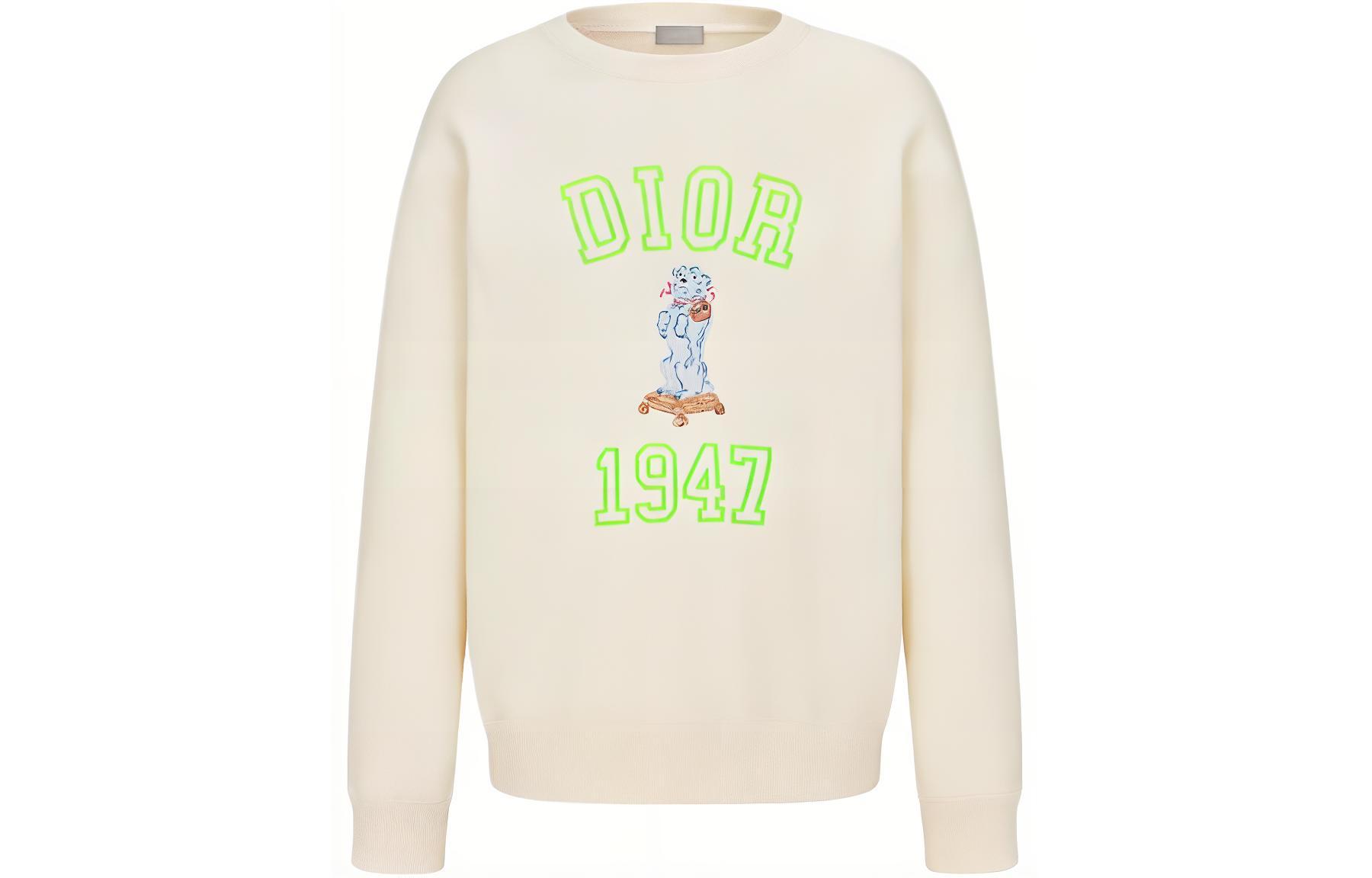 DIOR SS24 Sweatshirt Men's Ecru