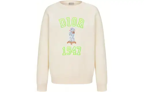 DIOR SS24 Sweatshirt Men's Ecru