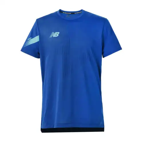 New Balance T Shirt Men's Atlantic Blue