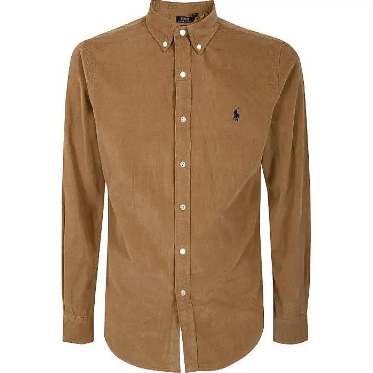 Polo Ralph Lauren Logo Embroidered Curved Hem Shirt