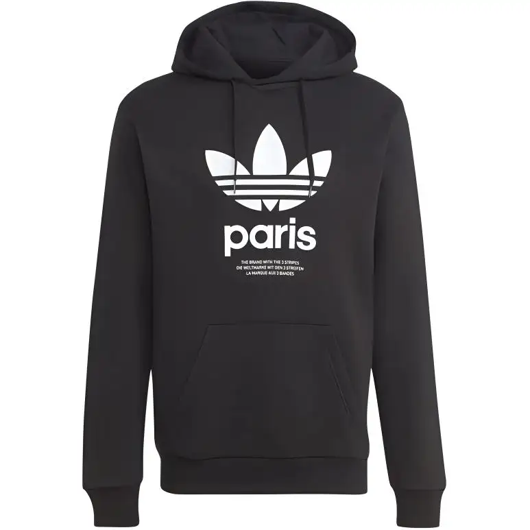 Adidas Originals ICONE PARIS CITY ORIGINALS Sweatshirt Men's Black