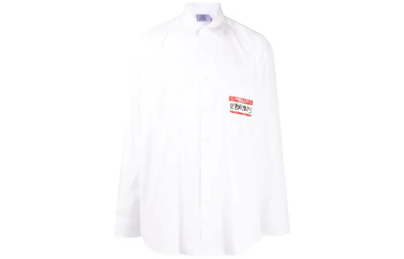 Vetements Shirts Men's White