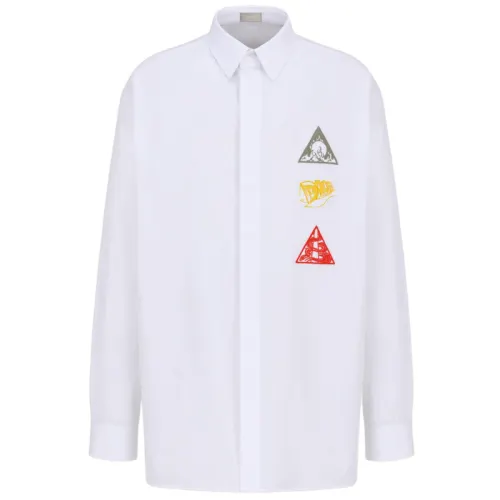 DIOR Homme Graphic Print Long Sleeved Shirt