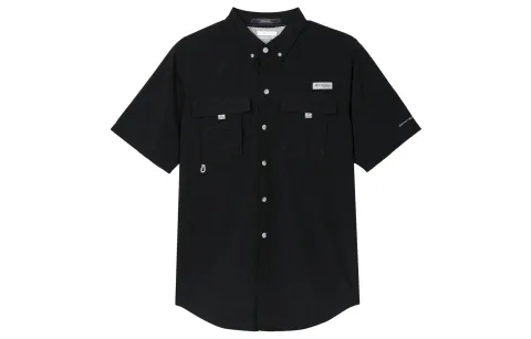 Columbia Shirts Unisex Black Moderate