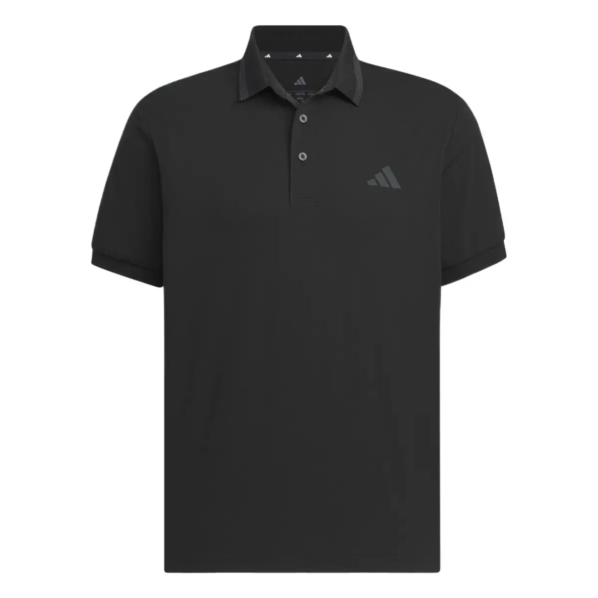 Adidas Polo Shirts Men's Black Polo Collar Moderate