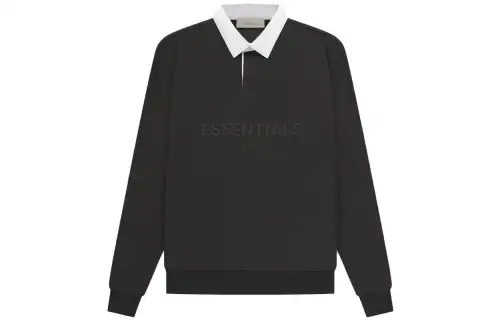 Fear Of God Essentials Waffle Henley Rugby