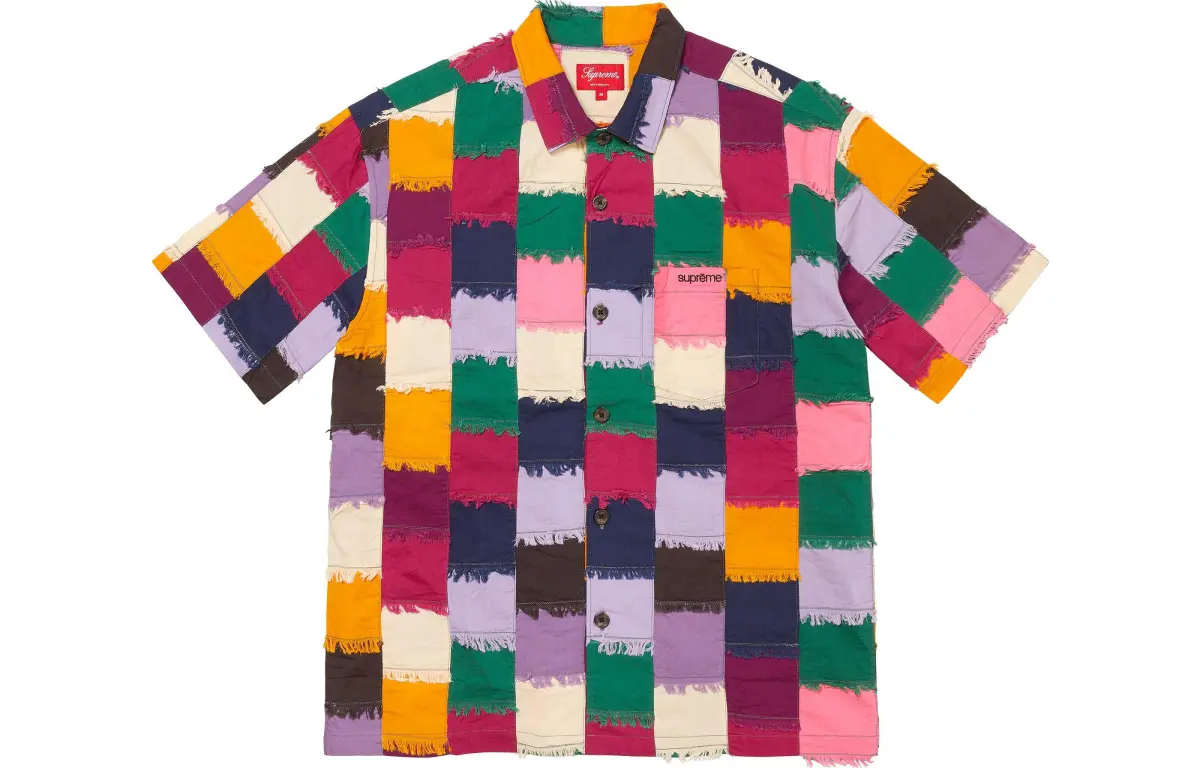 Supreme Patchwork S/S Shirt