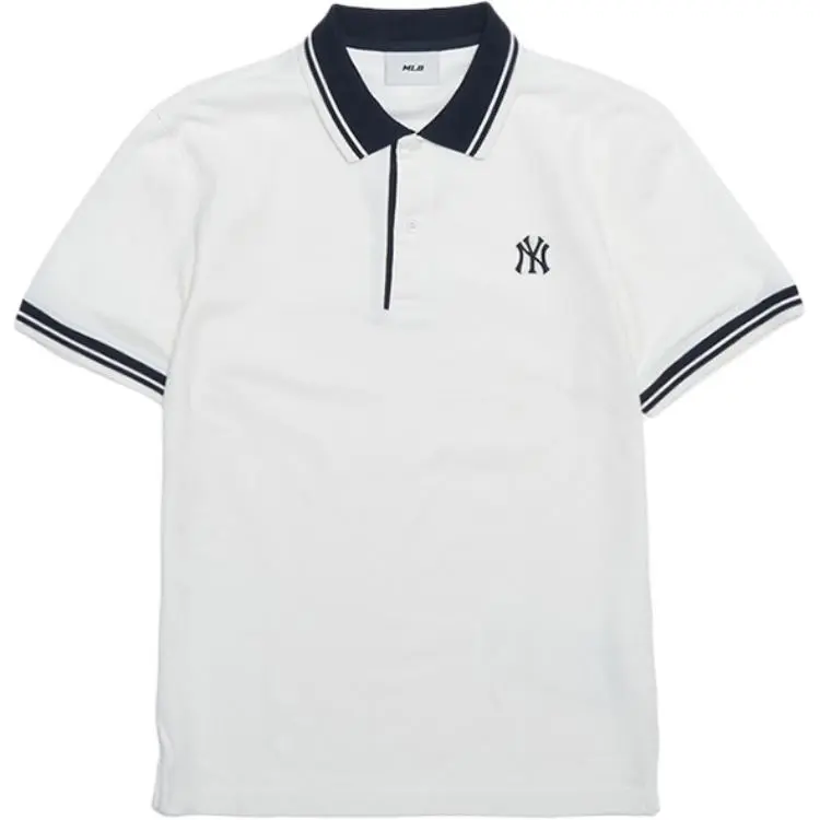MLB New York Yankees Polo Shirt Unisex Ivory