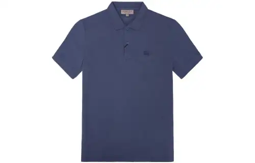 Burberry SS23 Polo Shirt Men's Marine Blue