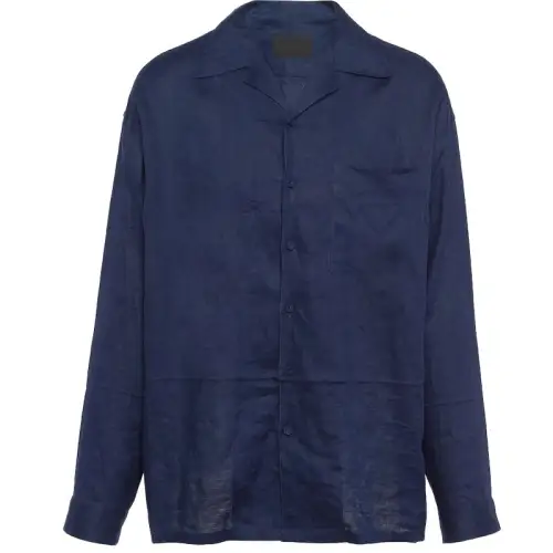 Prada Long-Sleeved Button-Up Shirt