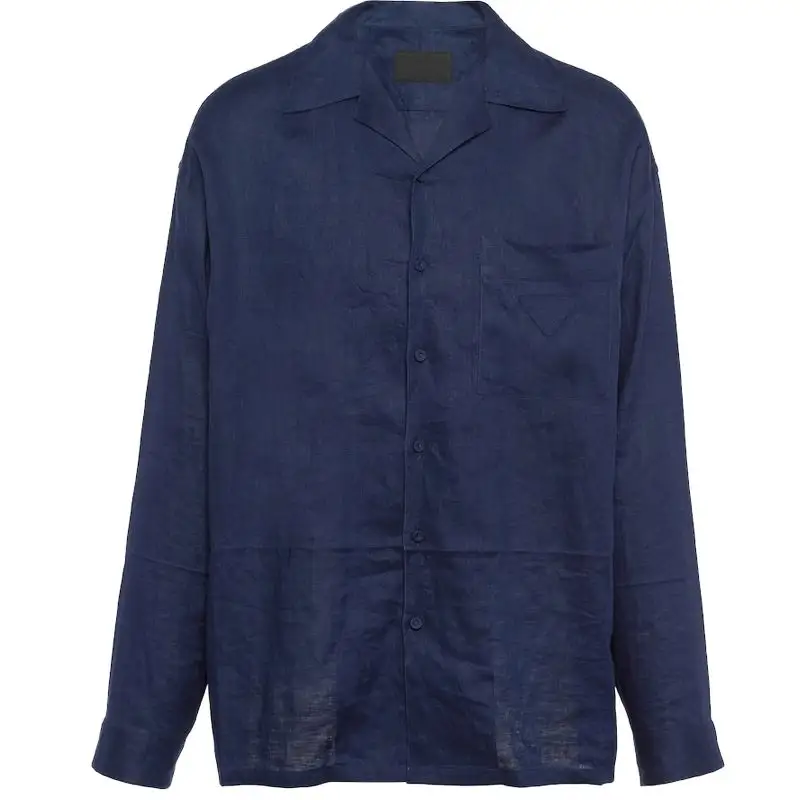 Prada Long-Sleeved Button-Up Shirt