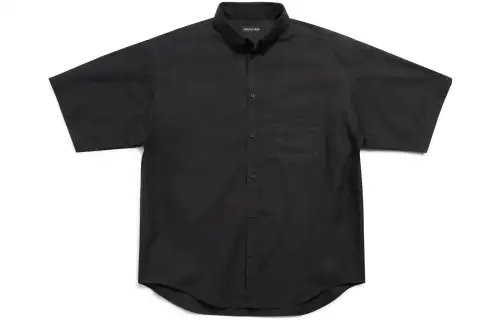 Balenciaga SS23 Shirt Loose Fit Men's Black