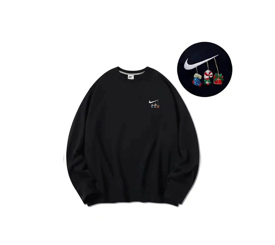 Nike Sweatshirts Unisex Crew Neck Thickened Regular