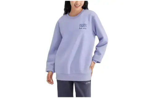 Skechers Sports Life Collection Sweatshirt Unisex Sweet Lavender