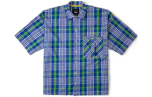 Vans TOKYO DESIGN COLLECTIVE Shirt Unisex Blue Plaid
