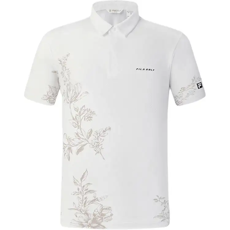 FILA Golf Polo Shirt Men's Jade White