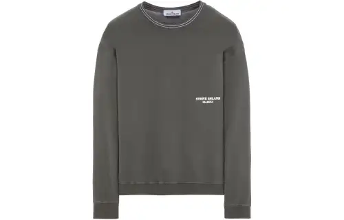 STONE ISLAND SS24 MARINA Collection Sweatshirt Men's Gray