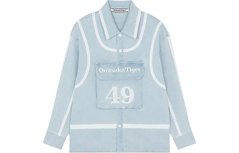 Onitsuka Tiger Shirt Men's Blue