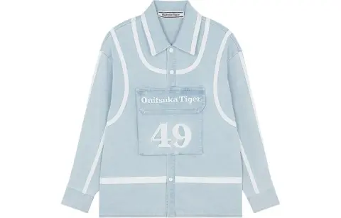 Onitsuka Tiger Shirt Men's Blue