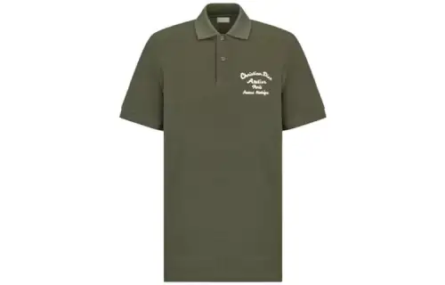 DIOR CHRISTIAN DIOR ATELIER Polo Shirt Men's Green