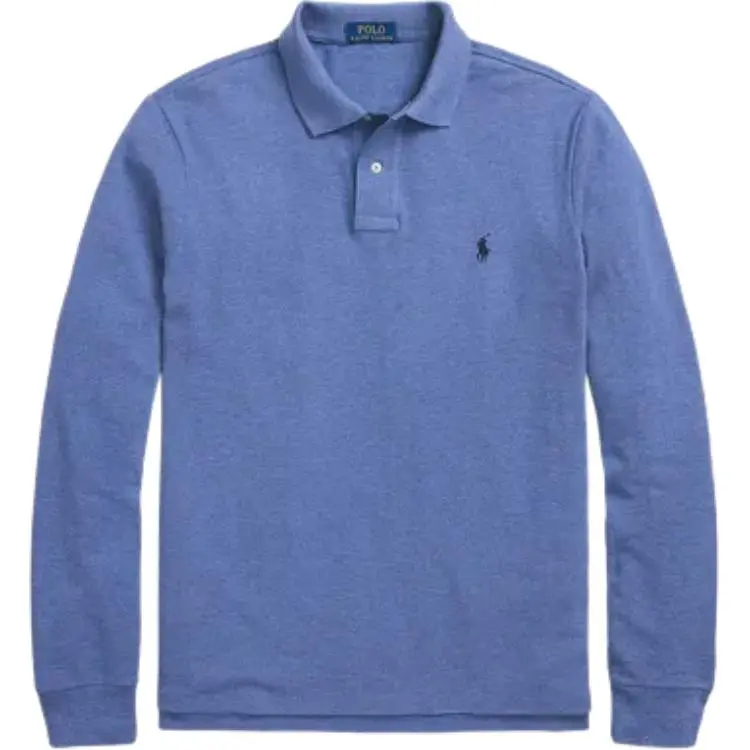 Polo Ralph Lauren Polo Shirt Custom Slim Fit Men's Blue
