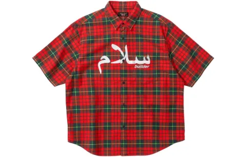 Supreme X Undercover Short Sleeve Flannel Shirt