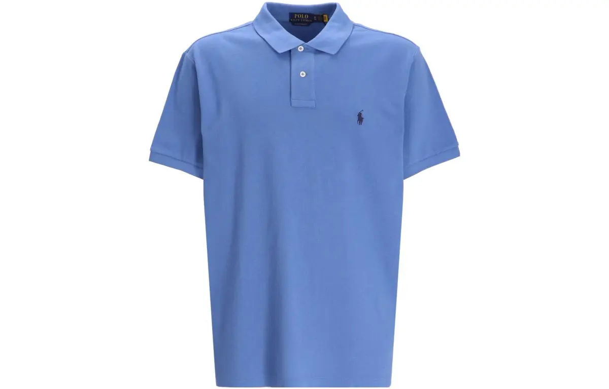 Polo Ralph Lauren Polo Shirt Custom Slim Fit Men's Blue