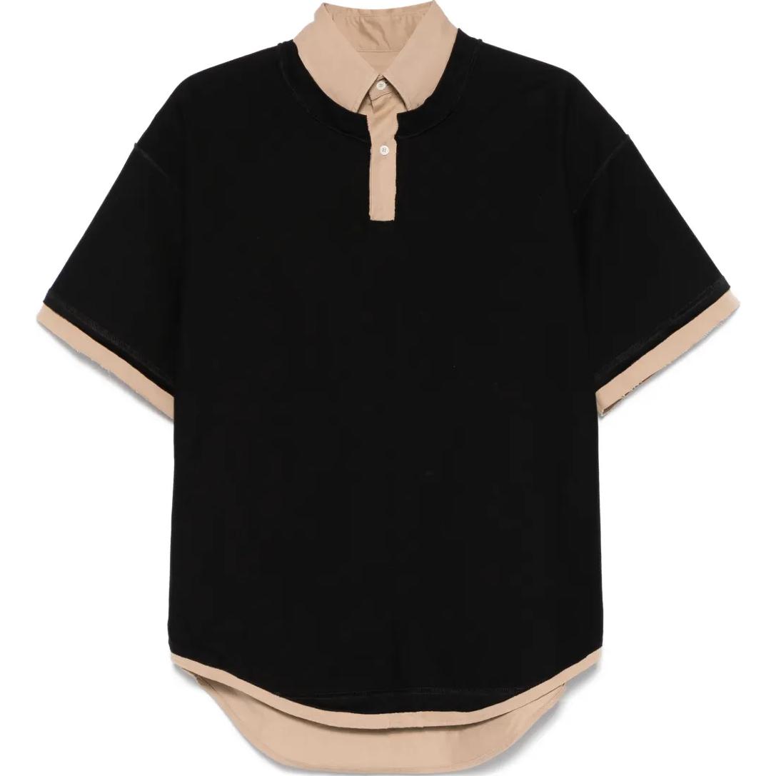 Мужская футболка-поло Maison Margiela Polo (черная)