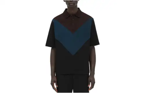 Bottega Veneta FW22 Polo Shirt Men's Multicolor
