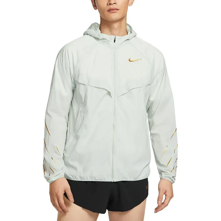 Nike x Jakob Jacket Men's Light Silver/Metal Gold